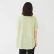 アンタイトル(UNTITLED)の【UVカット/接触冷感/Tシャツ】異素材ドッキングペプラム20