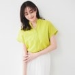 アンタイトル(UNTITLED)の【洗える/スキッパー】フレンチスリーブシアーブラウス6