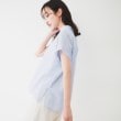アンタイトル(UNTITLED)の【洗える/スキッパー】フレンチスリーブシアーブラウス15