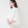 アンタイトル(UNTITLED)の【前開き/洗える】ショート丈シアーシャツ3