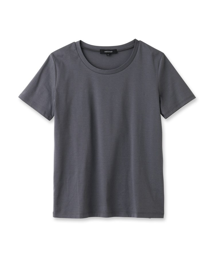 アンタイトル(UNTITLED)の【接触冷感】アイスクリアコットンTシャツ1