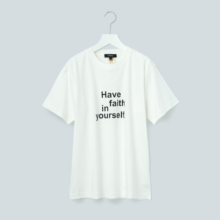 アンタイトル(UNTITLED)の【WORLD for the World】タイポグラフィティロゴTシャツ Ｔシャツ