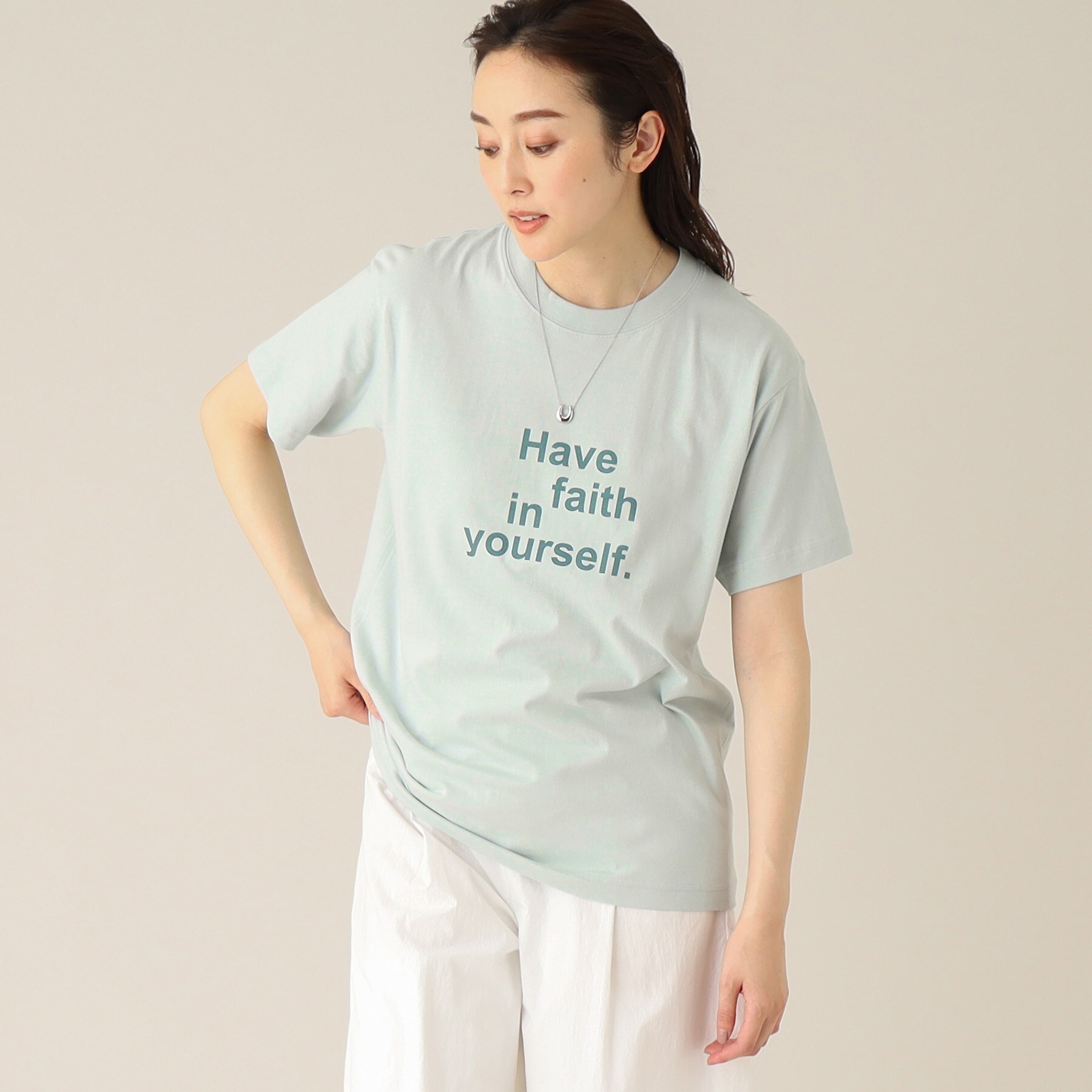 アンタイトル(UNTITLED)の【WORLD for the World】タイポグラフィティロゴTシャツ36