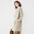 アンタイトル(UNTITLED)の【日本製】カシミヤ混ノーカラーコート19