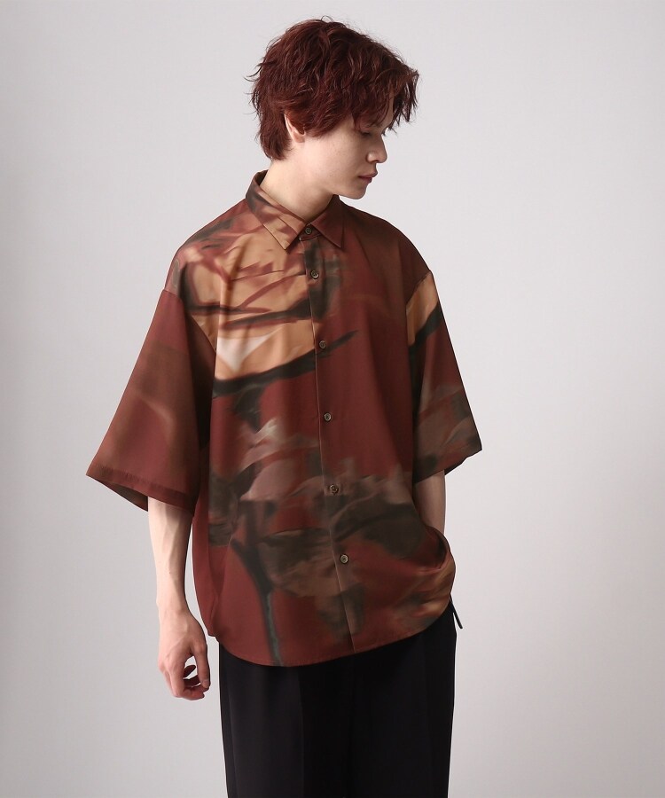 ティーケー タケオ キクチ(tk.TAKEO KIKUCHI)のカスレフラワービッグシャツ14