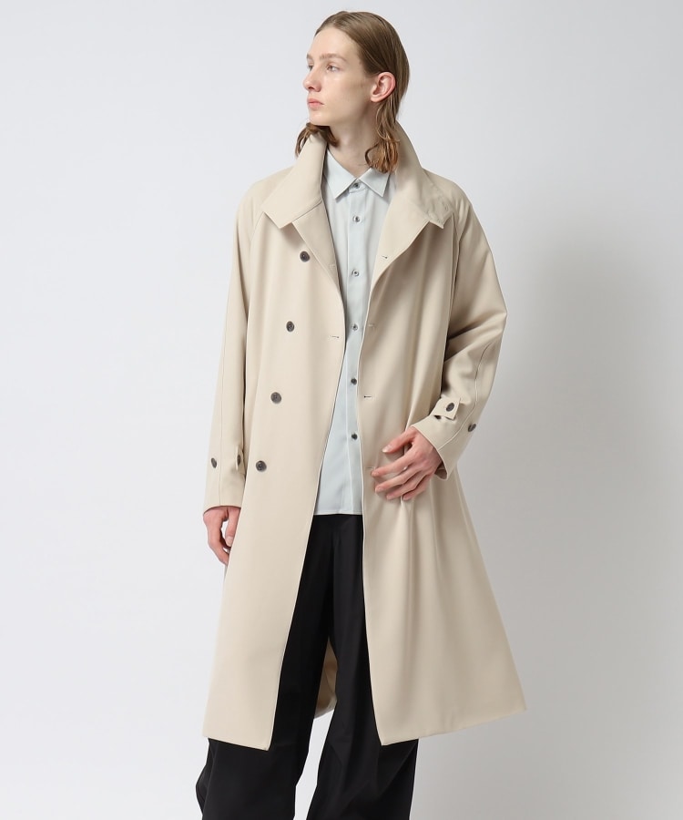 極美品 近年モデル タケオ キクチ ライナー  ベスト付 スタンドカラー コート