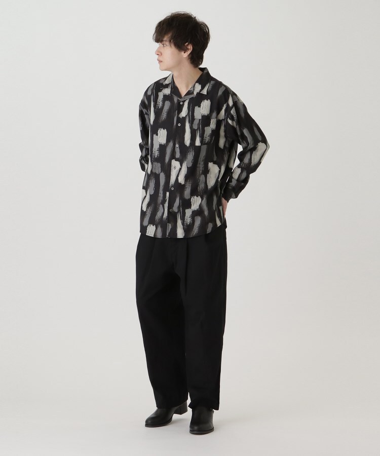 リアルレザーヒールZIPスリッポンシューズ