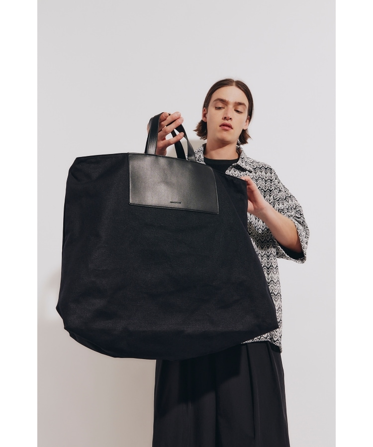 THE TOTE BAG ショルダーバッグ トートバッグ キャンバス ブラック