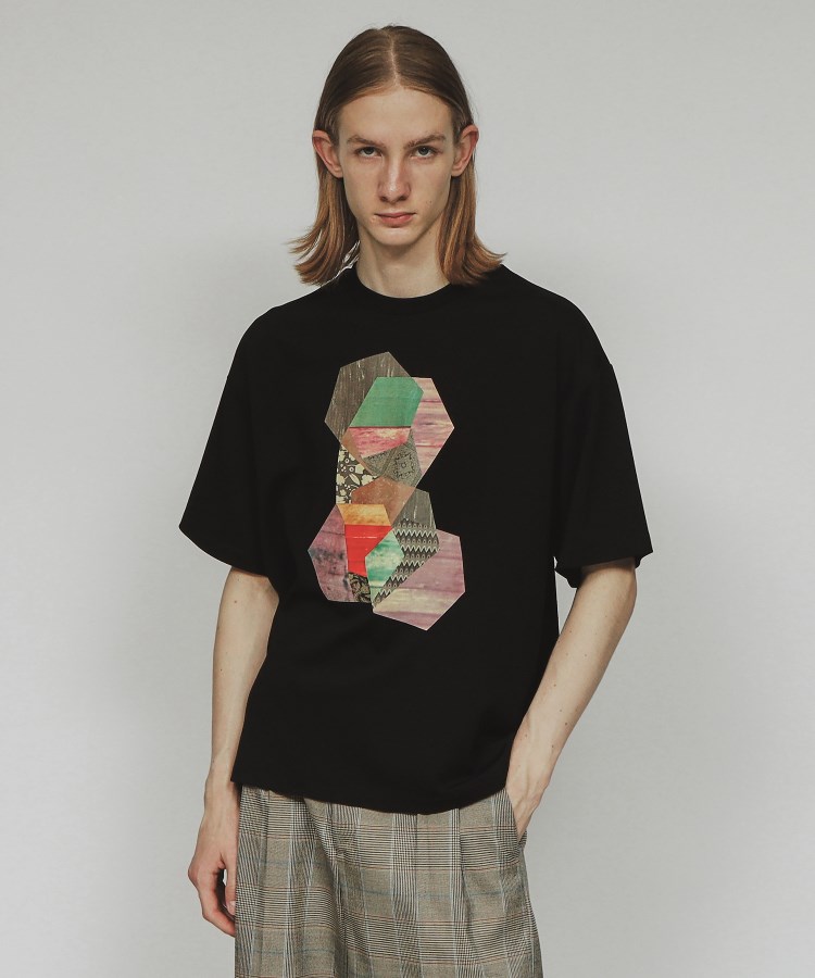 ティーケー タケオ キクチ(tk.TAKEO KIKUCHI)のウッドペインティングTシャツ12