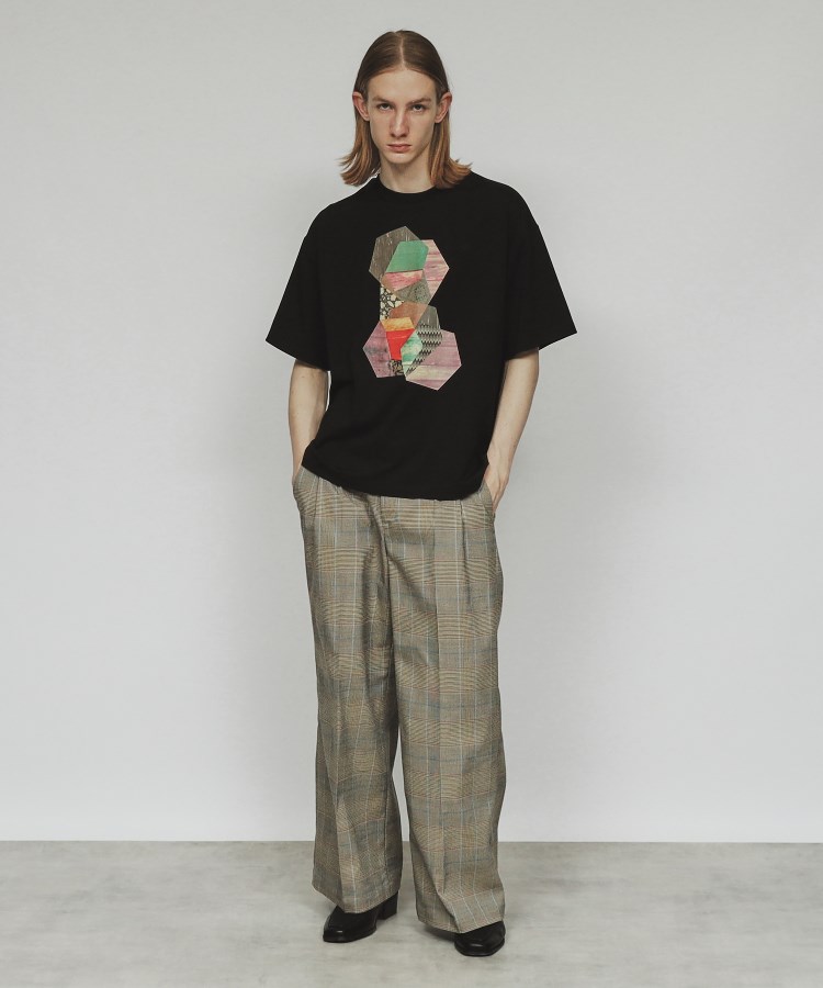 ティーケー タケオ キクチ(tk.TAKEO KIKUCHI)のウッドペインティングTシャツ14