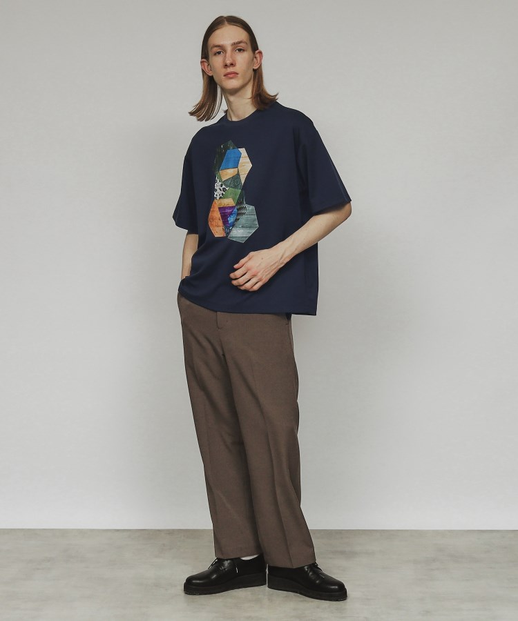 ティーケー タケオ キクチ(tk.TAKEO KIKUCHI)のウッドペインティングTシャツ17
