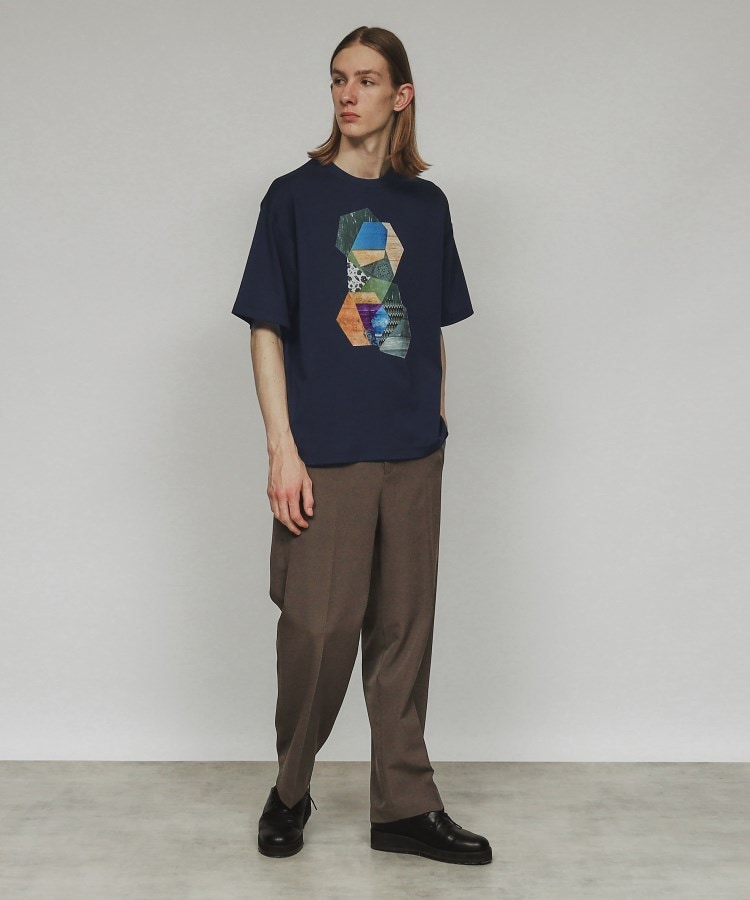 ティーケー タケオ キクチ(tk.TAKEO KIKUCHI)のウッドペインティングTシャツ18
