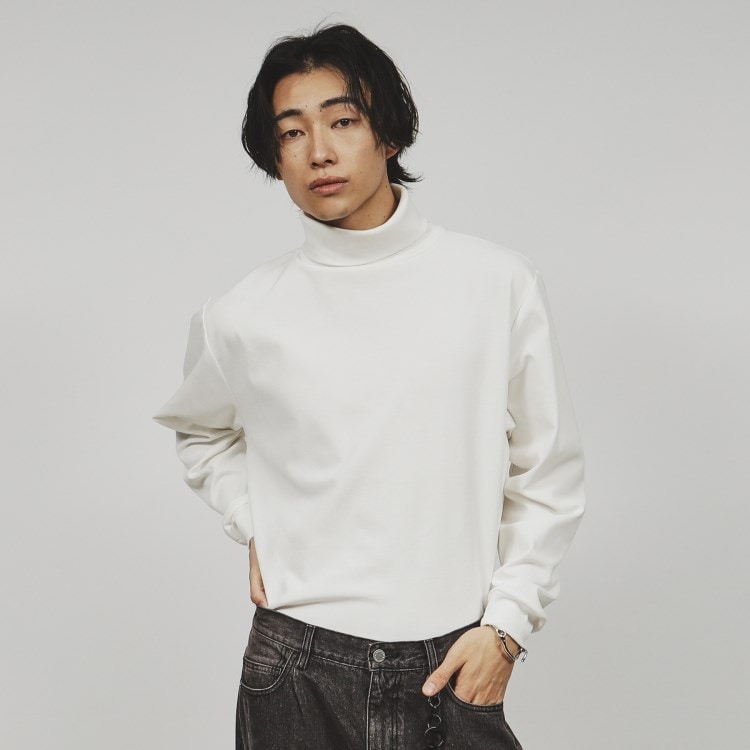ティーケー タケオ キクチ(tk.TAKEO KIKUCHI)のスマートタートルネックプルオーバー カットソー