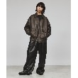 ティーケー タケオ キクチ(tk.TAKEO KIKUCHI)のA－2シンセティックレザーブルゾン24