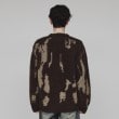 ティーケー タケオ キクチ(tk.TAKEO KIKUCHI)のアブストラクトジャカードカーディガン4