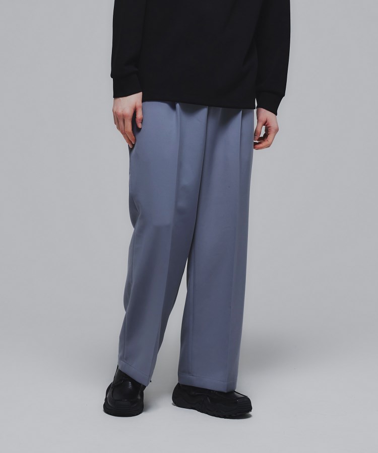 Stadt cloth ワイドストレートスラックス(セットアップ対応 Stadt cloth ワイドストレートスラックス(セットアップ対応