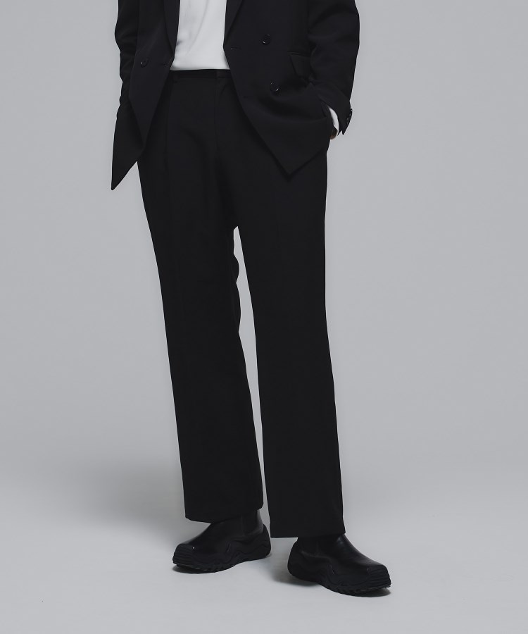 Stadt cloth ワイドストレートスラックス(セットアップ対応 Stadt cloth ワイドストレートスラックス(セットアップ対応