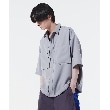 ティーケー タケオ キクチ(tk.TAKEO KIKUCHI)のジップバルーンシャツ チャコールグレー(013)