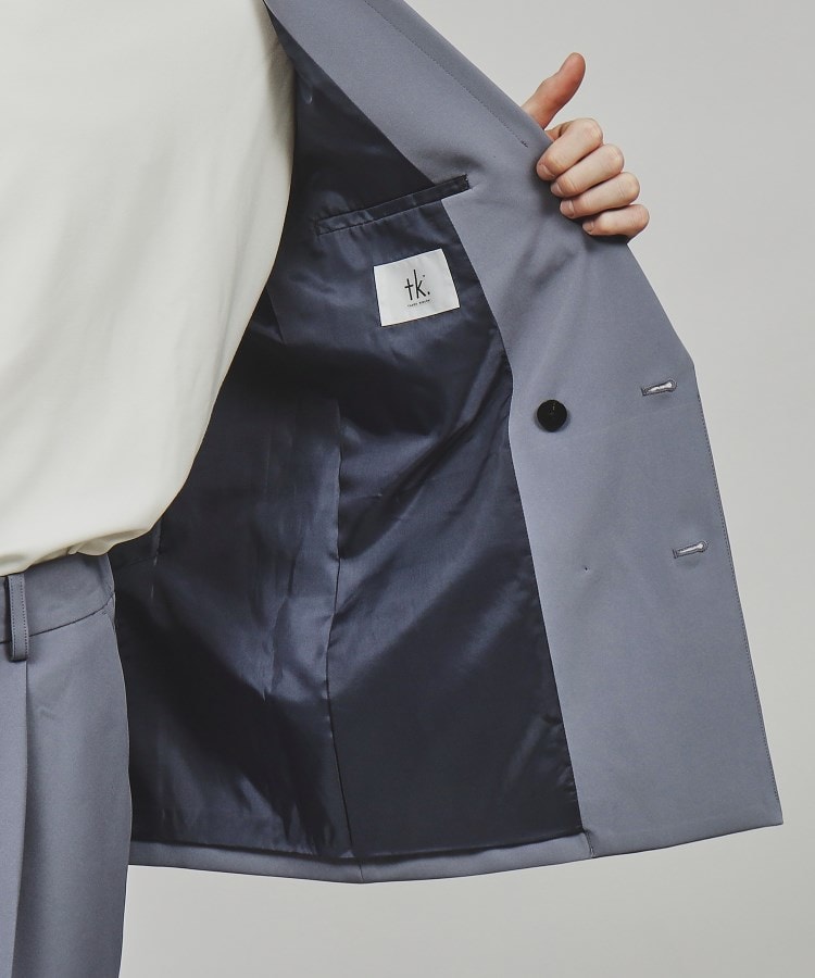 Stadt cloth ダブルジャケット(セットアップ対応)(テーラード Stadt cloth ダブルジャケット(セットアップ対応)(テーラード