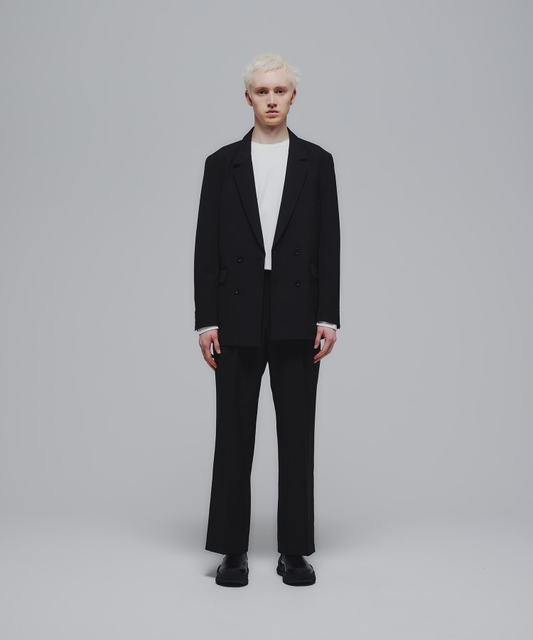 Stadt cloth ダブルジャケット(セットアップ対応)(テーラード Stadt cloth ダブルジャケット(セットアップ対応)(テーラード