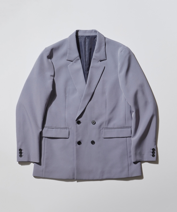 Stadt cloth ダブルジャケット(セットアップ対応)(テーラード Stadt cloth ダブルジャケット(セットアップ対応)(テーラード