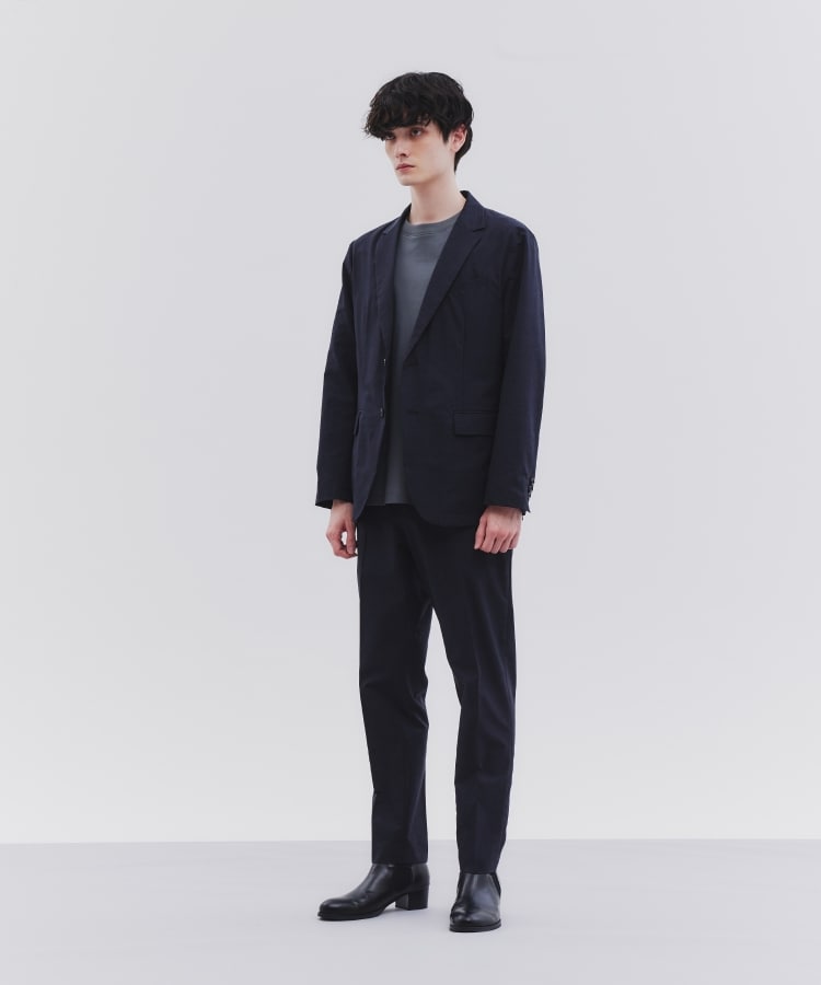 洗える/通気性】COOL DOTS テーパードスラックス(セットアップ 洗える/通気性】COOL DOTS テーパードスラックス(セットアップ