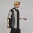 ティーケー タケオ キクチ(tk.TAKEO KIKUCHI)のブロッキングシャツ ブラック(519)