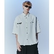 ティーケー タケオ キクチ(tk.TAKEO KIKUCHI)のレタードデザインシャツ ホワイト(101)