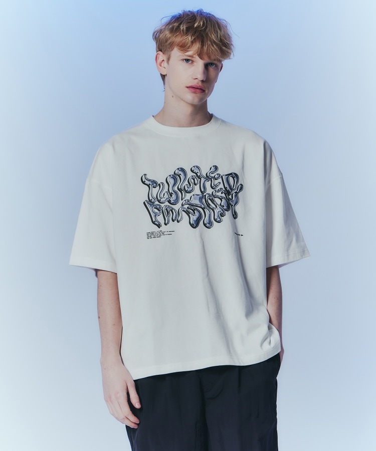 メタルプリントTシャツ（Tシャツ） | tk.TAKEO KIKUCHI