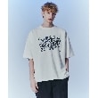 ティーケー タケオ キクチ(tk.TAKEO KIKUCHI)のメタルプリントTシャツ ホワイト(001)