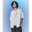 ティーケー タケオ キクチ(tk.TAKEO KIKUCHI)のサラエアリーオープンカラー2WAYシャツ オフホワイト(003)