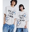 ティーケー タケオ キクチ(tk.TAKEO KIKUCHI)のパッチフラワーTシャツ ホワイト(001)