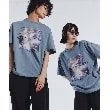 ティーケー タケオ キクチ(tk.TAKEO KIKUCHI)のアブストピクチャーTシャツ ブルー(091)