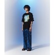 ティーケー タケオ キクチ(tk.TAKEO KIKUCHI)のケミカルウォッシュAラインワイドデニム20
