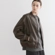 ティーケー タケオ キクチ(tk.TAKEO KIKUCHI)のシンセティックレザー MA－1 ブラウン(143)