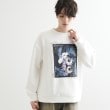 ティーケー タケオ キクチ(tk.TAKEO KIKUCHI)のリリーエンブロ＆プリントカットソー ホワイト(001)