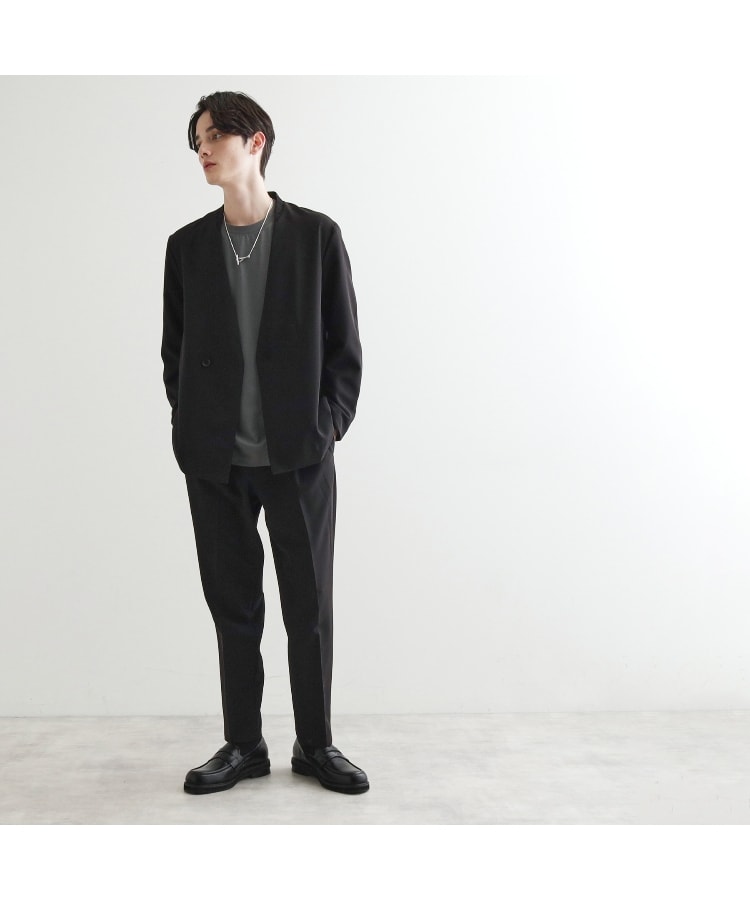 360度ストレッチノーカラージャケット(セットアップ対応 360度ストレッチノーカラージャケット(セットアップ対応
