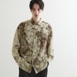 ティーケー タケオ キクチ(tk.TAKEO KIKUCHI)のシアーフラワーシャツ ライトベージュ(451)