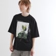 ティーケー タケオ キクチ(tk.TAKEO KIKUCHI)のフラワープリントTシャツ ブラック(019)