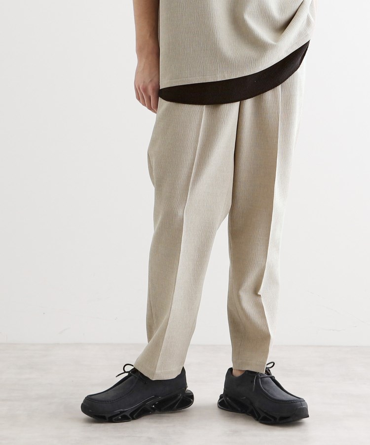ティーケー タケオ キクチ(tk.TAKEO KIKUCHI)の【セットアップ対応】テッククレープルーズテーパードパンツ10