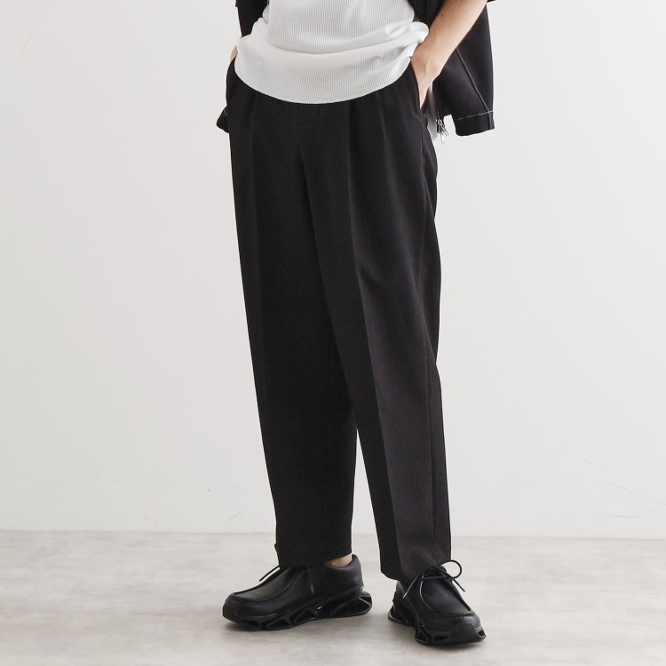 ティーケー タケオ キクチ(tk.TAKEO KIKUCHI)の【セットアップ対応】テッククレープルーズテーパードパンツ フルレングスパンツ