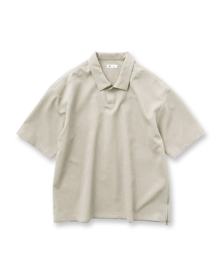 ティーケー タケオ キクチ(tk.TAKEO KIKUCHI)の【セットアップ対応】テッククレープスキッパーシャツ/父の日ギフトにオススメ1