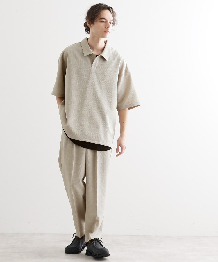 ティーケー タケオ キクチ(tk.TAKEO KIKUCHI)の【セットアップ対応】テッククレープスキッパーシャツ/父の日ギフトにオススメ8