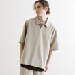 ティーケー タケオ キクチ(tk.TAKEO KIKUCHI)の【セットアップ対応】テッククレープスキッパーシャツ/父の日ギフトにオススメ ライトベージュ(051)