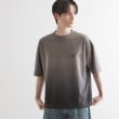 ティーケー タケオ キクチ(tk.TAKEO KIKUCHI)のグラデーションダイ5分袖カットソー チャコールグレー(014)