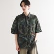 ティーケー タケオ キクチ(tk.TAKEO KIKUCHI)のリアルツリーカモフラシャツ オリーブグリーン(526)
