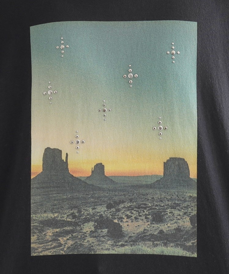 ティーケー タケオ キクチ(tk.TAKEO KIKUCHI)のウェスタンフォトスタッズTシャツ5