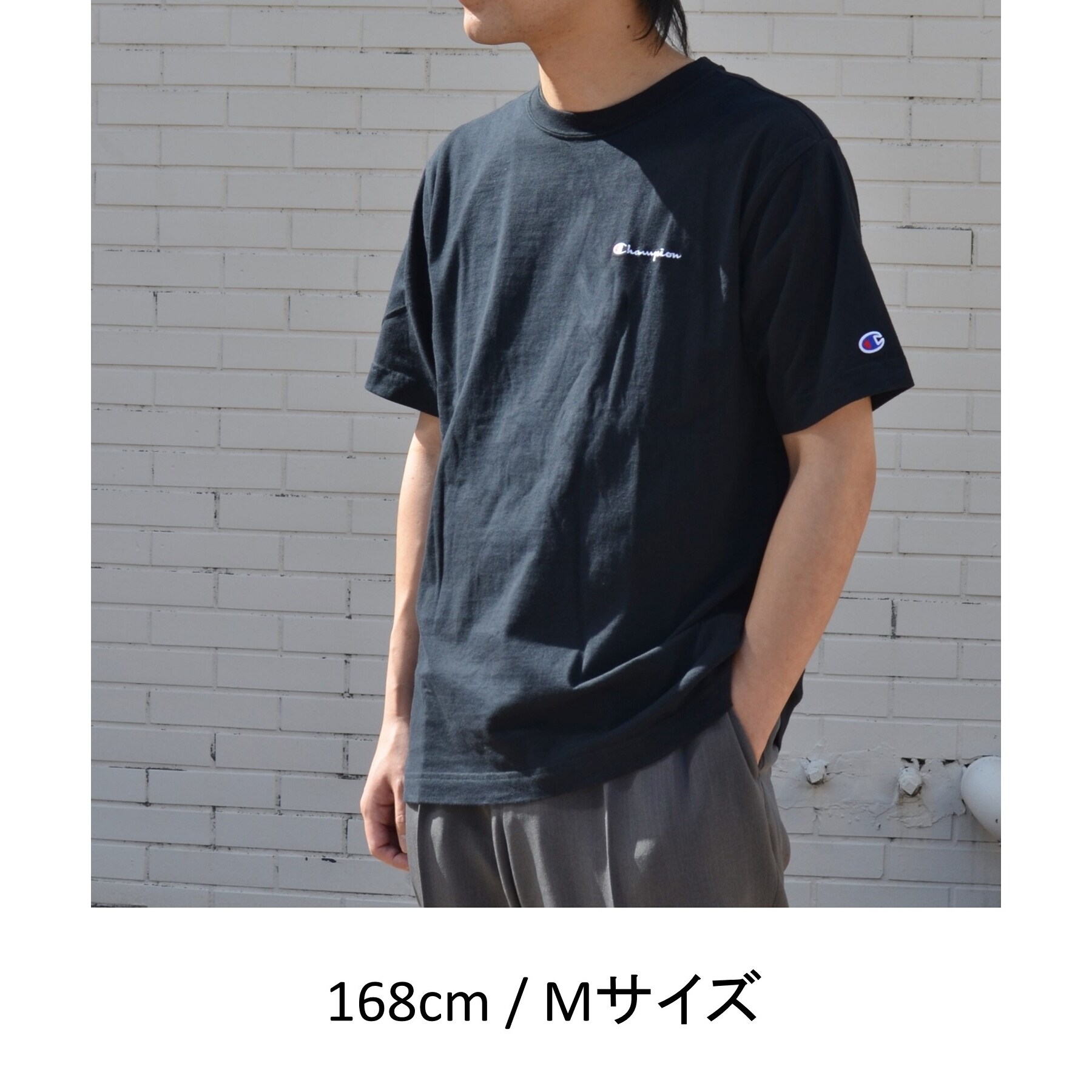 ティーケー タケオ キクチ(tk.TAKEO KIKUCHI)のChampion for tk.TAKEO KIKUCHI ロゴ刺繍Tシャツ15