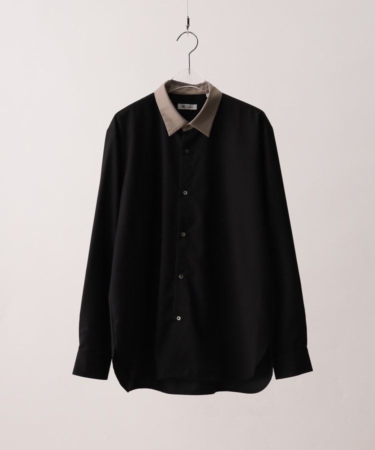 ティーケー タケオ キクチ(tk.TAKEO KIKUCHI)のTRレギュラーカラーシャツ ブラック(119)