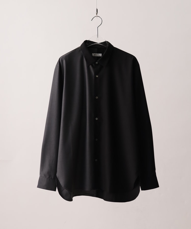 ティーケー タケオ キクチ(tk.TAKEO KIKUCHI)のTRレギュラーカラーシャツ ブラック(519)